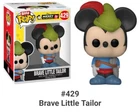 Funko Bitty Pop Disney Brave Little Tailor Mickey #429