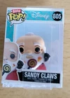 Funko Bitty Pop SANDY CLAWS #805 figure DISNEY  NIGHTMARE BEFORE CHRISTMAS