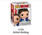 Funko Bitty Pop WWE Wrestling British Bulldog 126
