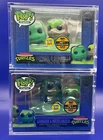 Funko Digital Leonardo Michelangelo Raphael Donatello #335 + #336 w/POP SHIELD