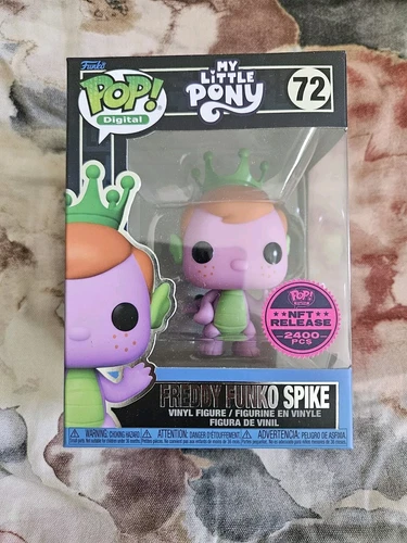Funko Digital My Little Pony - #72 Freddy Funko Spike LE 2400 - Fast Shipping!