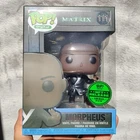 Funko Digital  Pop! Vinyl The Matrix Morpheus #111 LE 1/1550 Hard Protector Mint