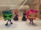 Funko HeroWorld Teen Titans Go! STARFIRE & BLACKFIRE Figures POP! 607, 604 Beast