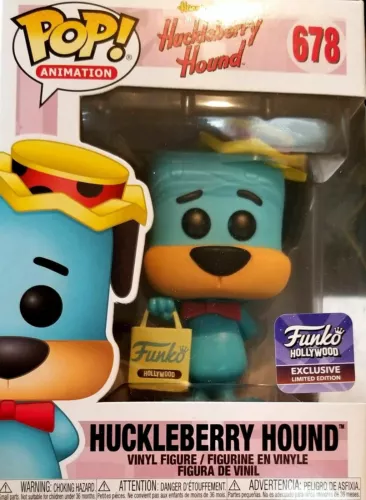 Funko Hollywood HQ Exclusive - Huckleberry Hound with Bag Pop #678