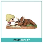Funko - Jurassic Park - Dr. Sattler With Triceratops #1198 (Damaged)