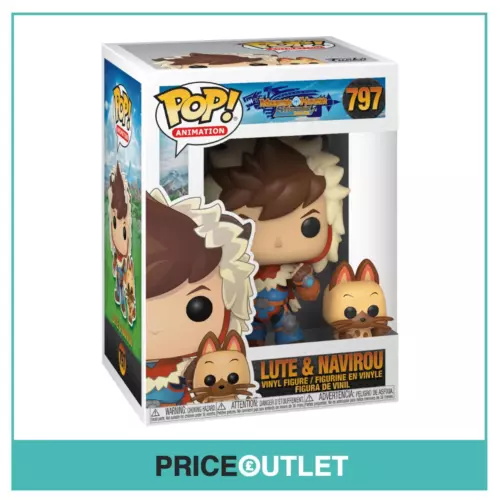 Funko Lute & Navirou #797 Funko Pop! - Monster Hunters Stories