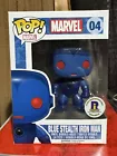 Funko Marvel #4 Blue Stealth Iron Man Rhode Island CC Exclusive POP!