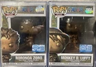 FUNKO MONKEY D. LUFFY & RORONOA ZORO BRONZE STATUE EXCUSIVES *IN HAND* ONE PIECE