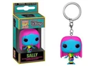 Funko Nightmare Before Christmas SALLY BlackLight Pocket Pop Keychain. New!