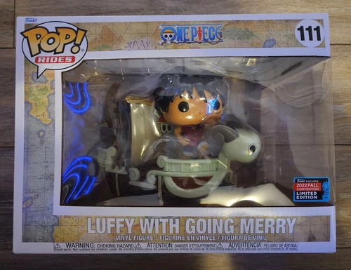 Funko One Piece Luffy with Going Merry #111  Mint In Box