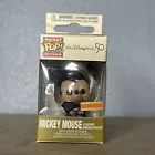 Funko Pocket Pop Keychain Space Mickey Mouse Diamond Disney World 50th Box Lunch