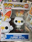 Funko Pokemon Scorbunny Pop Games Collectable Vinyl Figure No 922