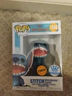 Funko Pop #1048 Stitch w/ Record Player Chase FS New with Protector Disney Lilo