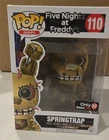Funko Pop! 110 Flocked Springtrap Five Nights at Freddy's  GameStop Exclusive