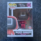 Funko pop! 1231 Masked Manager Squid Games Netflix Figuren