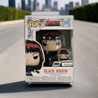 Funko Pop! - #1260 Black Widow - Amazon Exclusive W/ Protector