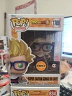 Funko Pop #1708 Super Saiyan Gohan In Cape DragonBall Metallic CHASE Chalice