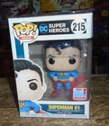 FUNKO POP #215 SUPER HEROES SUPERMAN #1 CONVENTION EXCLUSIVE