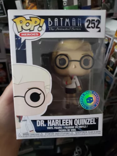 Funko POP #252 Dr. Harleen Quinzel Pop In a Box Exclusive With Protector