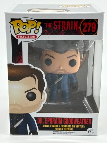 Funko Pop 279 Dr Ephraim Goodweather The Strain TV Vinyl Figure Horror Vaulted