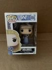 Funko POP #456 Dolores - Westworld Crumpled Box!  Figure In Great Condition