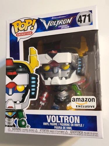 Funko Pop #471 Voltron (Metallic) 6", Amazon Exclusive