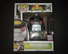 Funko Pop 6" Power Rangers Dragonzord NYCC 2017 Exclusive Green 534 Figure NEW