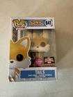 Funko Pop 641 Sonic the Hedgehog Tails Flocked Target Con Exclusive FAST Ship!