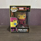 Funko POP  649 Marvel Iron Man Blacklight