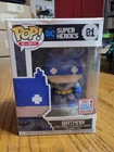 Funko Pop! 8-Bit #01 Batman NYCC Exclusive - DC Super Heroes - Free Protector