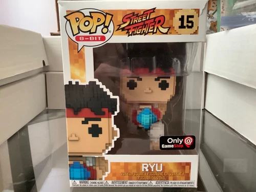 Funko Pop! 8-Bit: Street Fighter - Ryu - (8-Bit) - GameStop #15 Not Mint