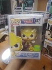 Funko POP! #877 Super Sonic First Appearance GITD SDCC 2022 + Protector
