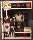 Funko Pop! 942 Diablo IV 4 Lilith Amazon Exclusive Glow In The Dark Figure