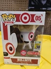 Funko Pop! Ad Icons 05 Bullseye Flocked SDCC Debut Target Exclusive w/ Protector