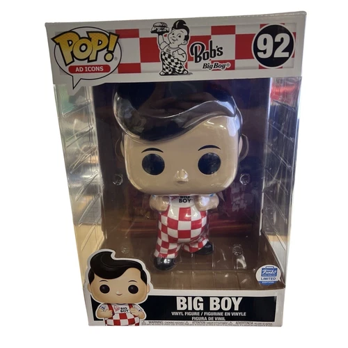 Funko POP Ad Icons 10 Inch Bobs Big Boy 92 Funko Shop Exclusive Brand New