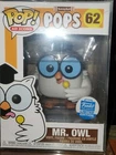 Funko Pop Ad Icons 62  Mr. Owl  Tootsie Roll Limited Edition Protective Case