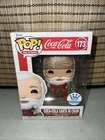 Funko Pop! Ad Icons Coca-Cola Santa In Chair #173 Funko Shop Vinyl Figure