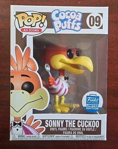 Funko Pop! Ad Icons Cocoa Puffs Sonny the Cuckoo 09 Funko Shop Exclusive