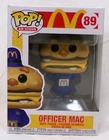 Funko Pop! Ad Icons McDonalds 89 Officer Mac Vinyl Figure New
