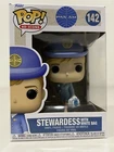 Funko POP! Ad Icons Pan Am Stewardess w/ White Bag #142 Vinyl Figure