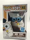 Funko Pop Ad Icons Tootsie Roll Pops Mr. Owl 62 Funko Shop Exclusive Vaulted