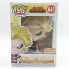 Funko Pop! All Might Weakened 648 Box Lunch Exclusive My Hero Academia MHA Anime