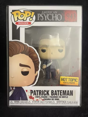 Funko Pop! American Psycho: Patrick Bateman with Knife Hot Topic Exclusive #943