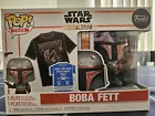 Funko POP! and Tee Star Wars The Mandalorian Boba Fett with Size X-Large T-Shirt