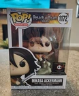 Funko Pop! Animation 1172 Attack on Titan Mikasa Ackermann Chalice Exclusive!