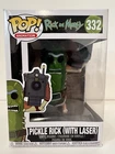 Funko Pop Animation #332 Pickle Rick (with Laser) from Rick and Morty BNIB