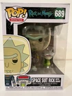 Funko Pop Animation #689 Space Suit Rick with Snake from Rick and Morty NIB