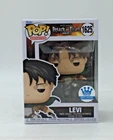 Funko Pop! Animation Attack on Titan Levi #1625 Funko Ex with  Protector Flawed