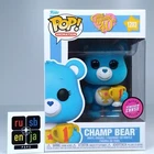 Funko Pop! Animation Care Bears Champ Bear Flocked Chase Edition #1203