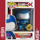 Funko Pop! Animation COBRA COMMANDER (BAIT EXCLUSIVE) #44 2015 With Protector